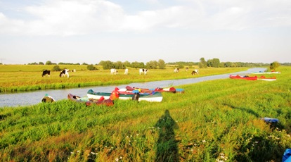 Schlafplatz an der Peene