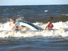 Wellenreiten auf Usedom